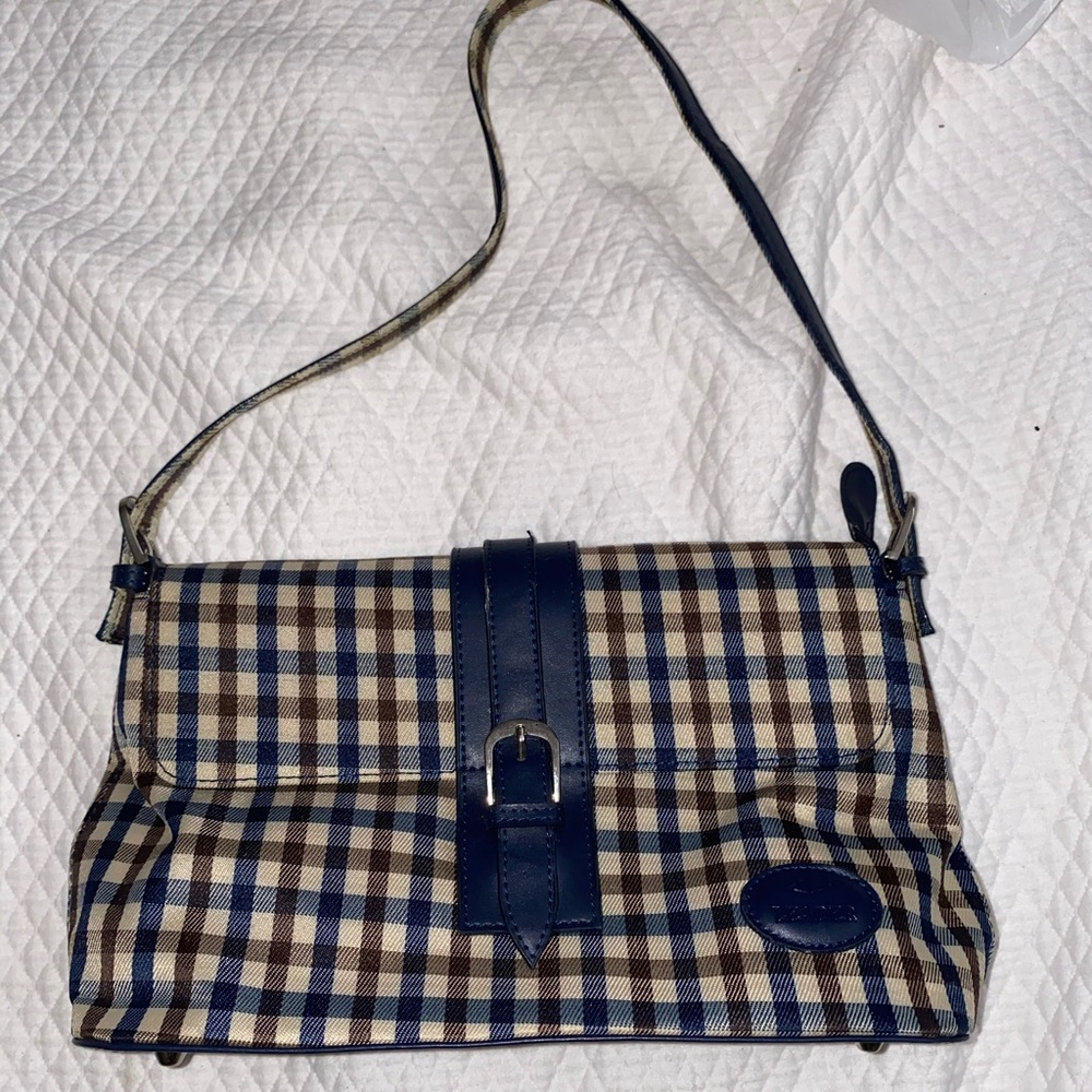 New plaid shoulder bag 90’s
